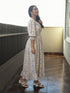 MULMUL PRASHI JAAL BLOCK PRINTED COMFY DRESS MULMUL PRASHI JAAL BLOCK PRINTED COMFY DRESS